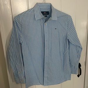 Vineyard Vines Kids Button Down Whale Shirt